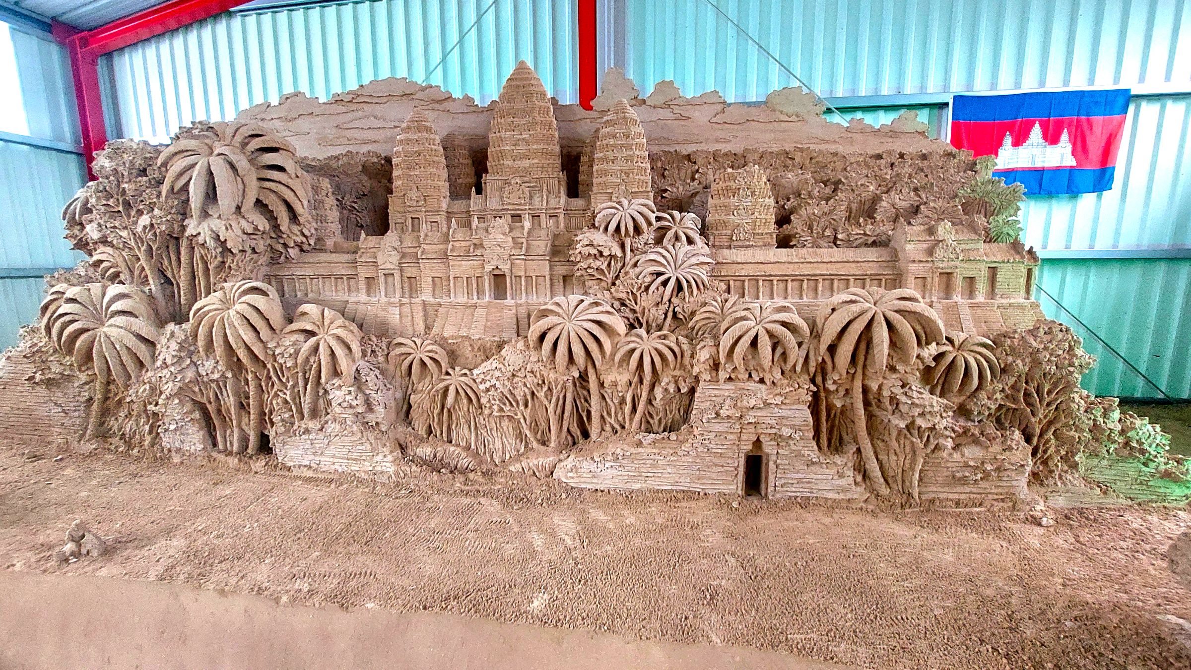 Sandskulpturen Ausstellung Welt aus Sand Trassenheide Usedom